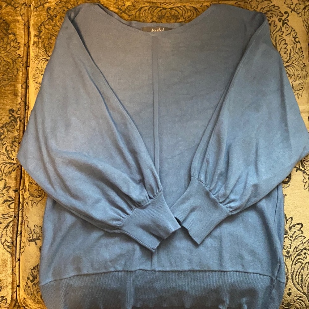 Marled sweater.